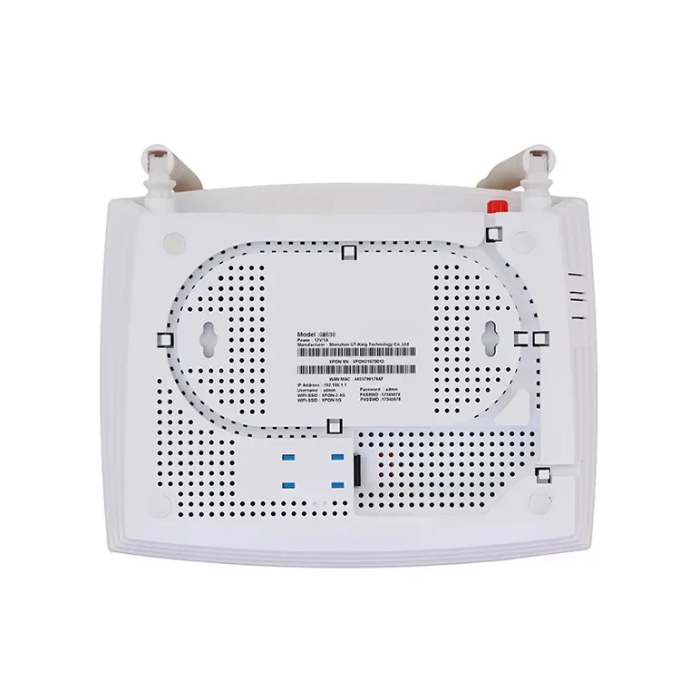 Fiber Optic Equipment FTTH ONT GM630 GM620 GEPON Optical Network Unit 4GE XPON ONU 2.4G 5G AC WIFI dual