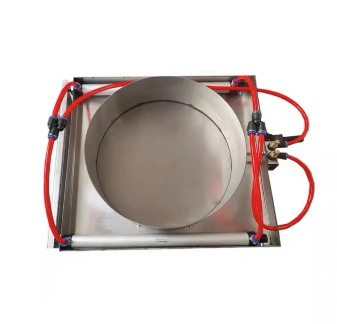 Pneumatic plunger valve electric air valve dust collecting ventilation pipe Stainless steel butterfly valve