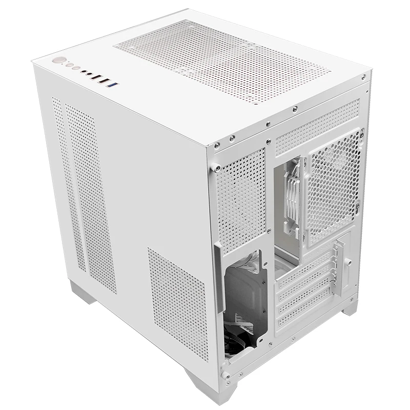 Choiyan ATX Computer Gaming Case ARGB OEM Chassis With Glass Window Desktop PC Full Tower Case High quality gabineter gamer