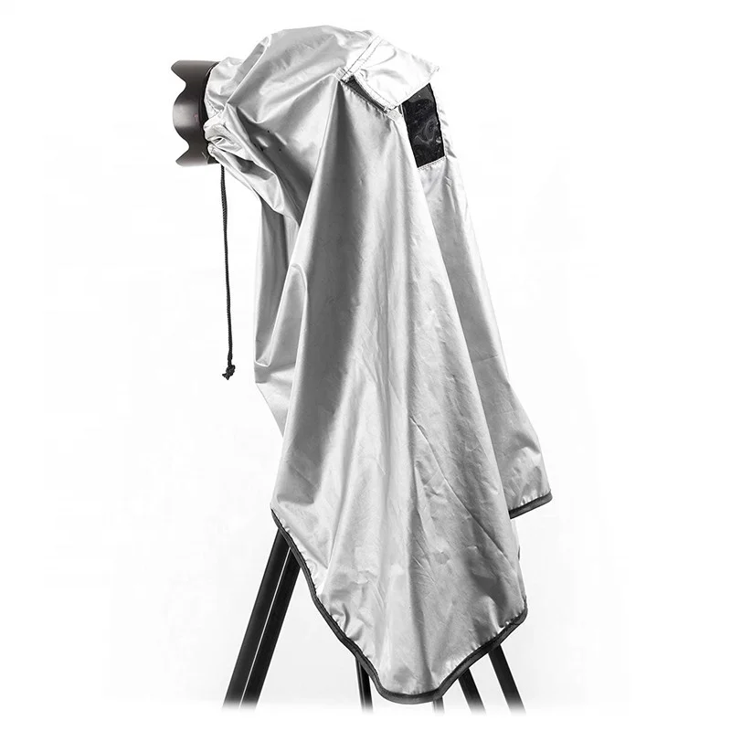 Extra-Long Waterproof Rain Coat cover for DSLR Camera, Lens and Tripod