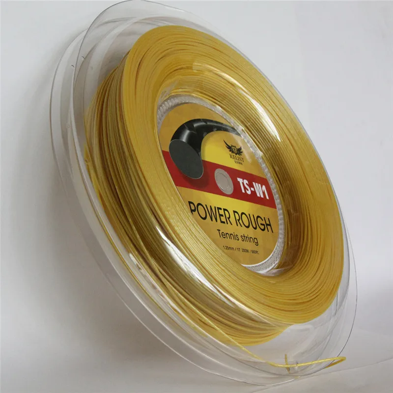 Co-polyester  power rough  brand tennis string reel 200m  can accept Customized OEM LOGO