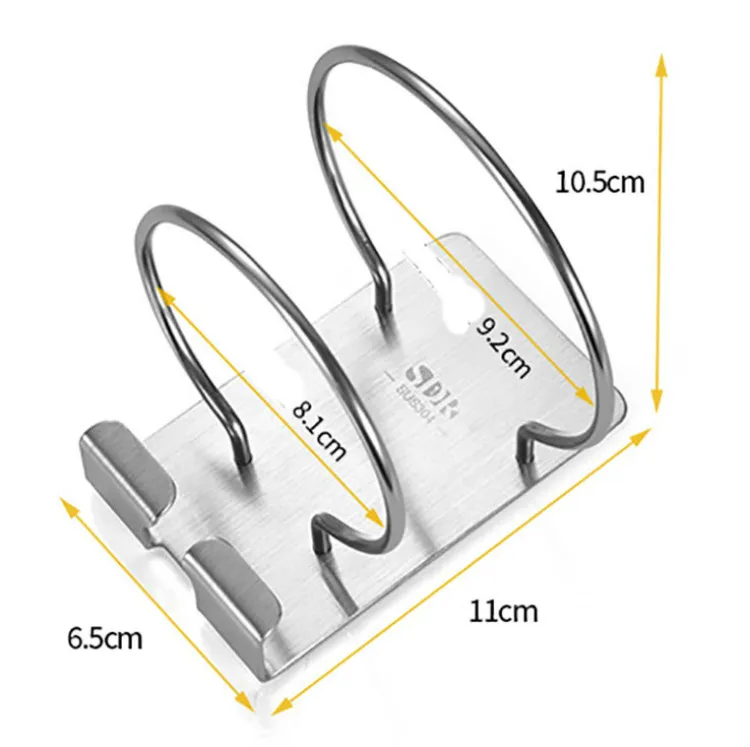 Bathroom Stainless Steel Wire household Metal Holder Wall Mounted Hair Drying Rack Hair Dryer Racks