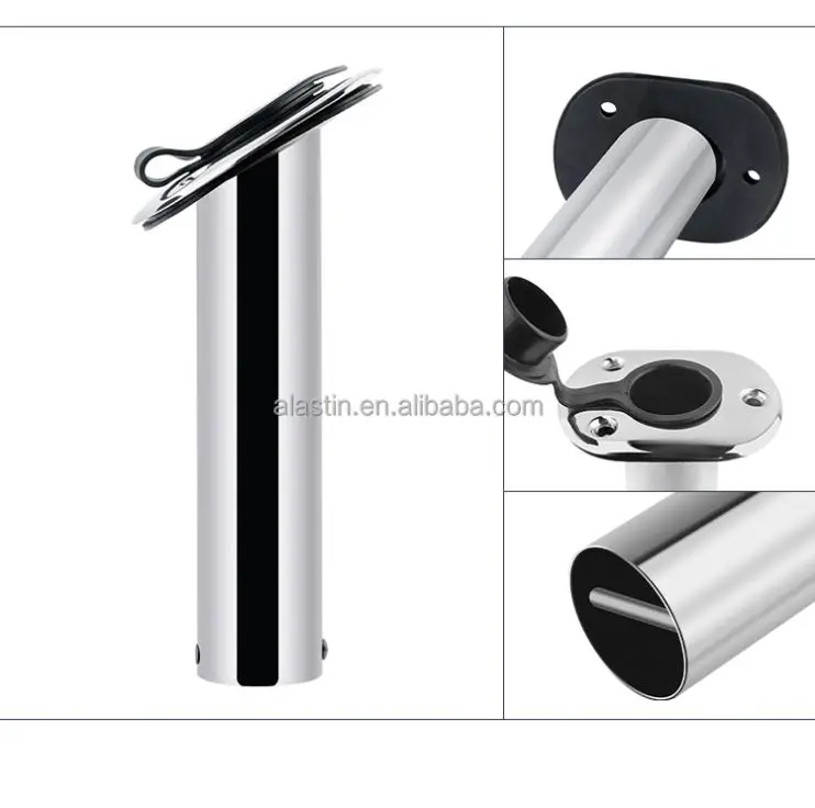 POWER Fishing Rod Holder Clamp High Quality Fishing Kayak Rod Holder Hot Sale Stainless Steel Fishing Rod Holder