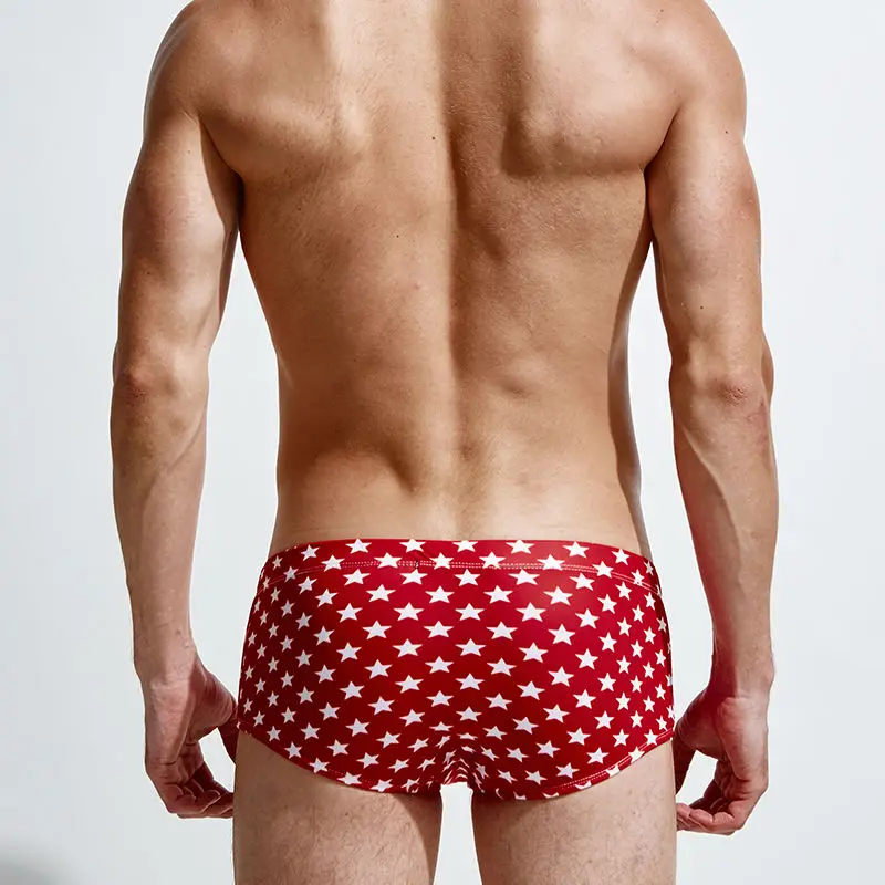 Customize Sexy Beach Board Shorts Custom Printed Swimming Trunks For Men