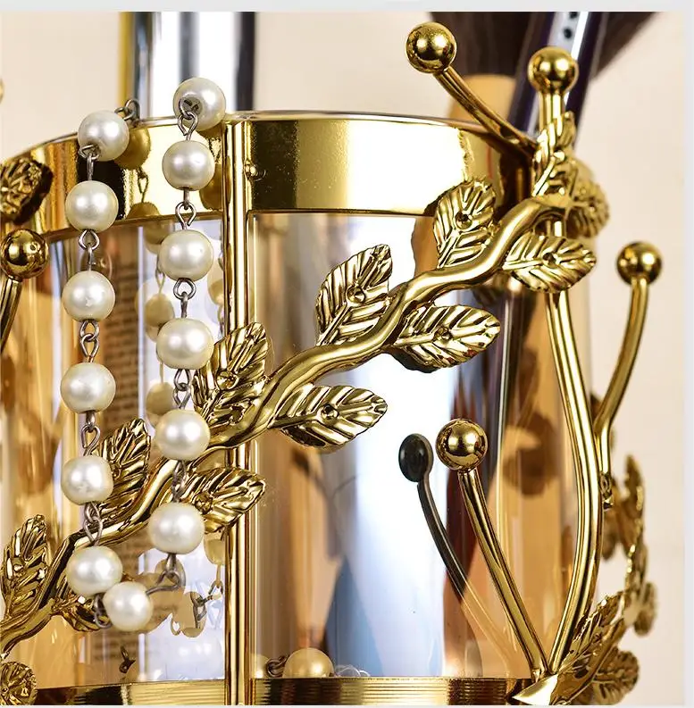 Nordic Luxury Table Dry Flower Vase  Glass Ornaments Home Decor