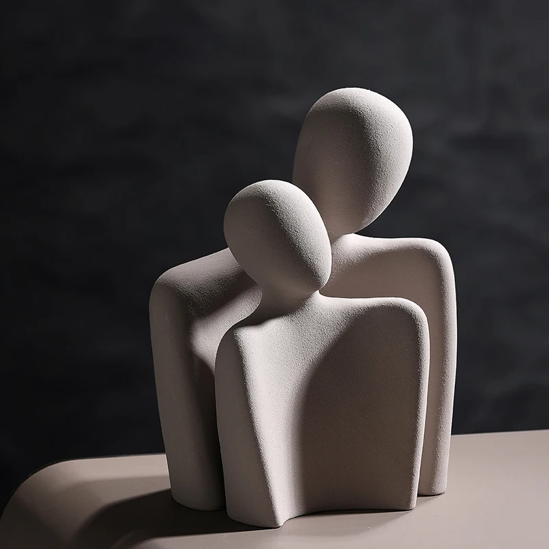 Customized Home Decor Luxury Modern Resin Abstract Arts Sculpture