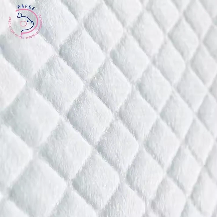 Ultra-Absorbent Disposable PE Material Pet Pee Pads Custom SAP Weight Sustainable Training Pads Dogs Cats