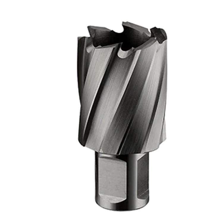 High Quality 25MM Weldon Shank Steel Rail Cutter High-Speed HSS Drill Bits Railways Traffic Direct High-Grade Drilling Tool