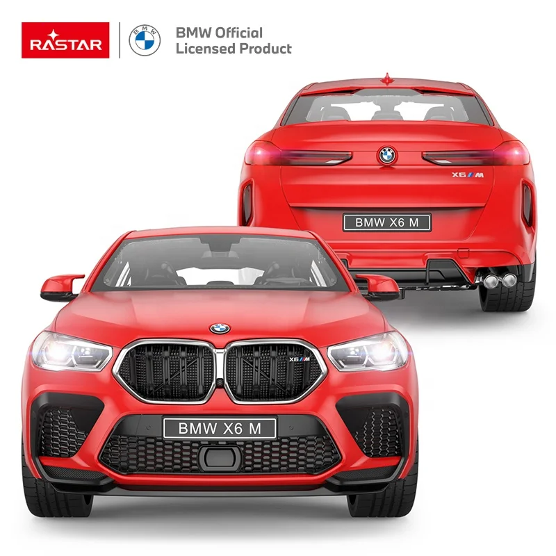 Rastar Hot Sale Car Model BMW X6 M Licensed 1:14 RC Car Toys for children Electric Remote Control car with lights Birthday Gift