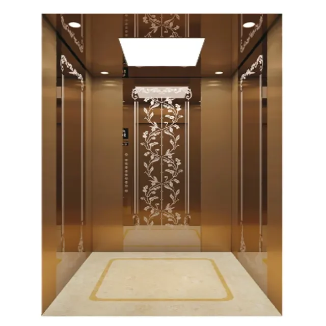 Custom Commercial Elevator Office Building Passenger Traction Elevator