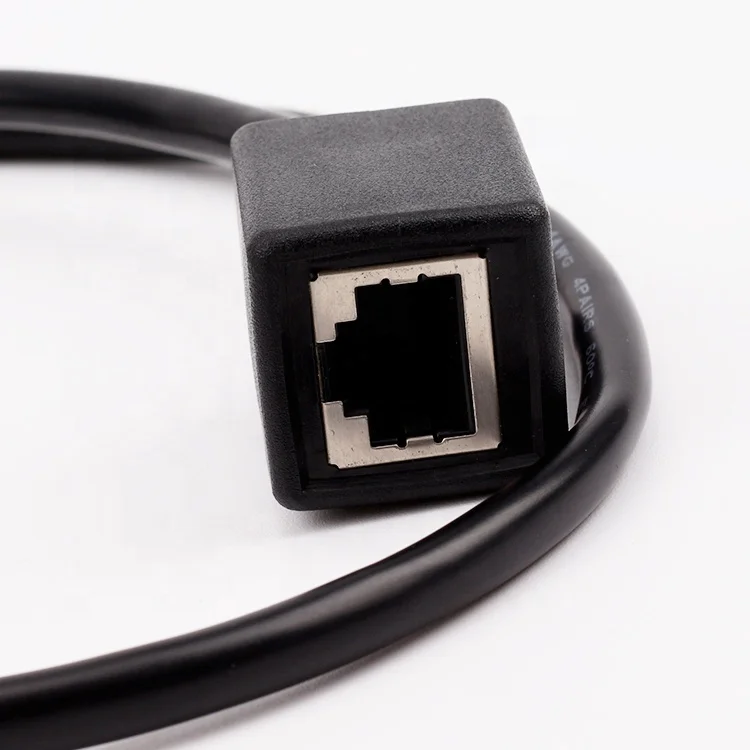 UTP CAT5E RJ45 Extension Patch Network Cable With Male To Female Interface