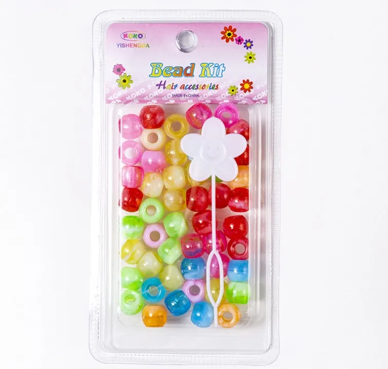 Best seller  Hair Beads For Dreadlocks Braid Cuff Clip Adjustable Hot Red Silver Golden Blue Green Crochet Braid Tools