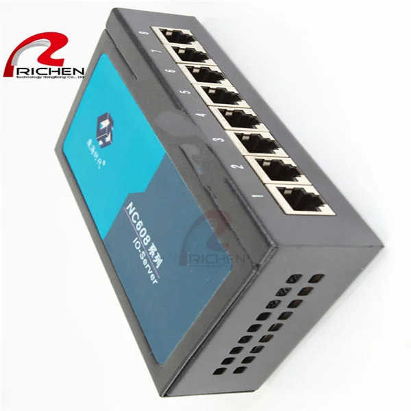 Промышленный Ethernet-коммутатор MOXA NPORT 5250A RS232 422 485 последовательный порт сервера в наличии