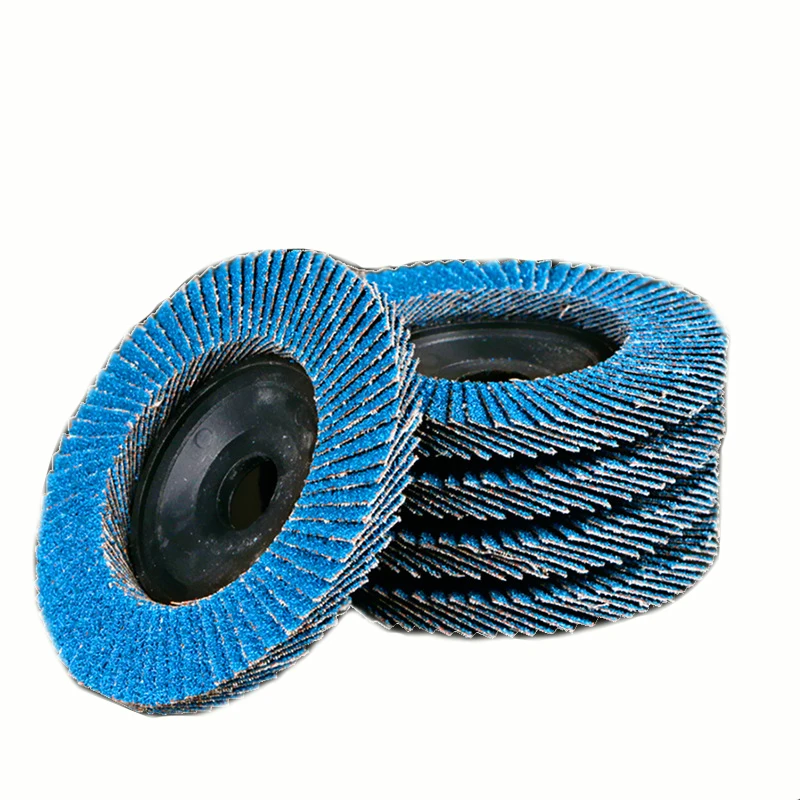 115mm Flap disc, 4.5 inch Abrasive Zirconia Alumina Grinding Wheel for Metal Welding