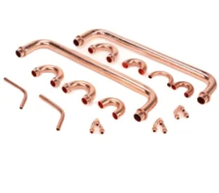 Copper pipe fittings for refrigerators, washing machines, air conditioners, gas water heaters