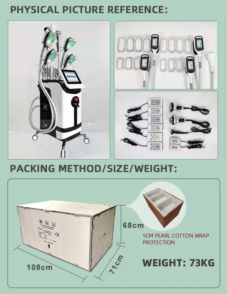 360 angle surrounding cryolipolysis slimming machine home use cryotherapy machine cryolipolysis slimming machine