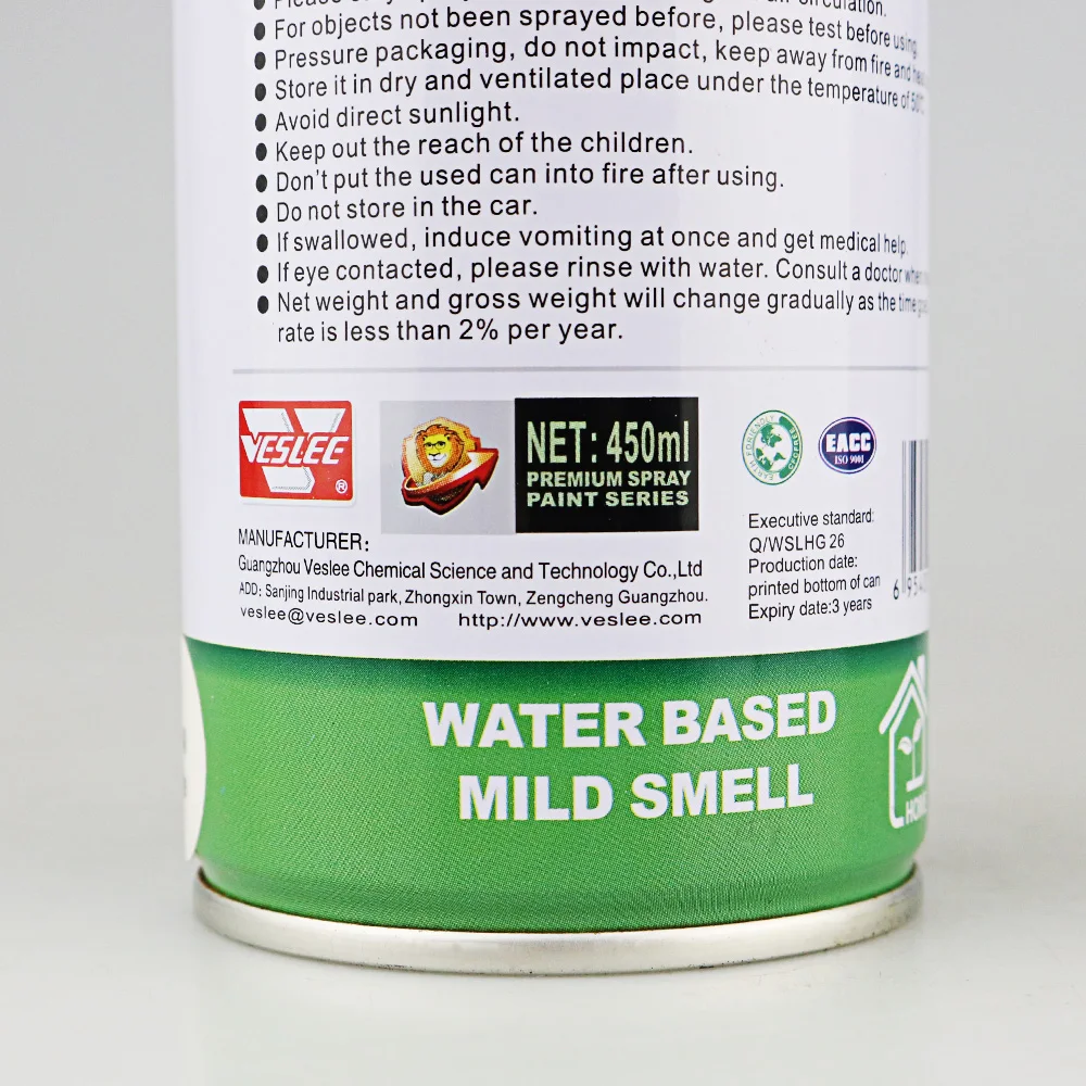 Factory Price Car Care Mild Smell Eco-friendly Acrylic Water Based Paint