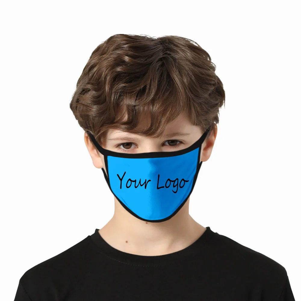 OEM Custom Design Wholesale Washable Cloth Polyester Sunscreen Covers Reusable Breathing Face Fashion for