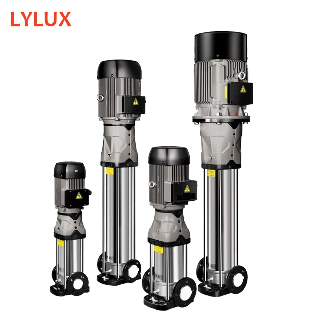 Efficient Slient Vertical Inline Multi Stage Pumps for Appartment/hospita;/office/ high building pump/High hygiene