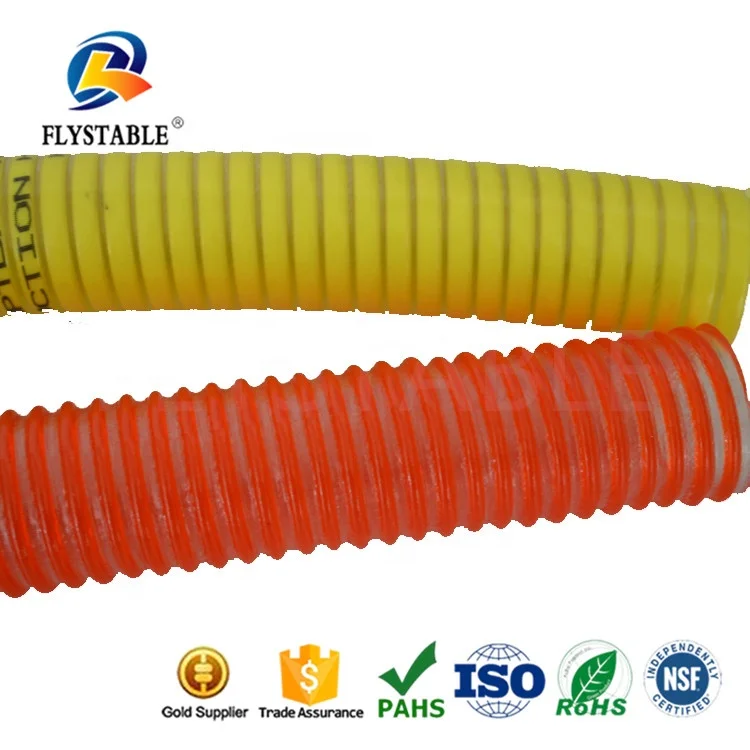PVC drain spiral suction 5 inch hose