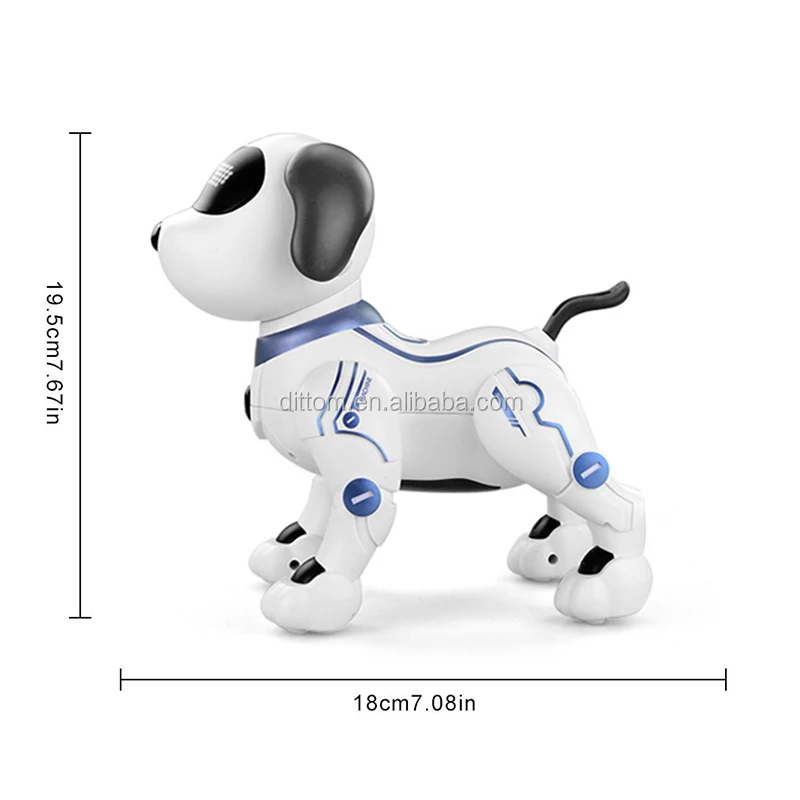 
K16 Rc Smart Electronic Pet Dog Interactive Puppy, Funny Sing&Dance Smart Voice Control Robot Dog 