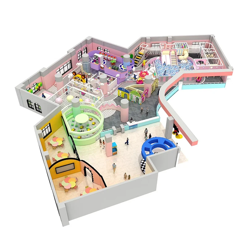 Nannan крытый пластиковый игровой инвентарь набор для дома дети мягкий игровой мяч бассейн с горкой детская игровая площадка