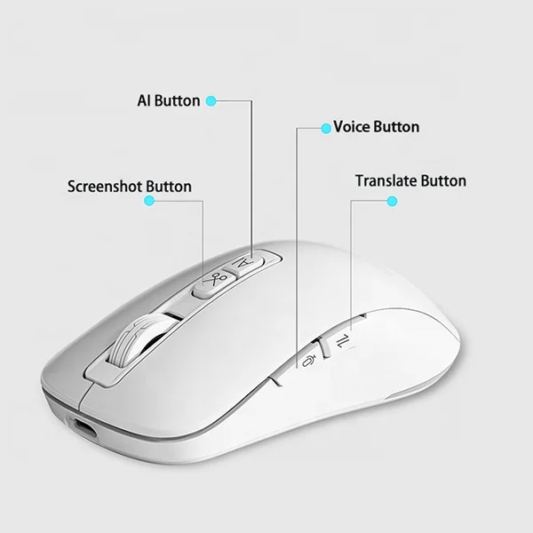 The Newest Product Wireless AI Voice Mouse Smart Mouse Support multi-Language Translation