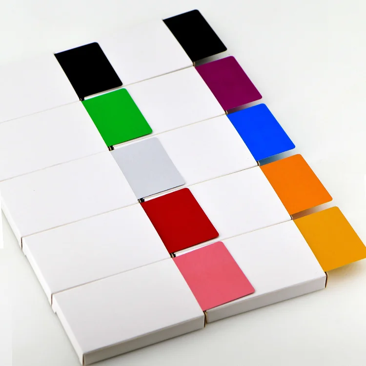 Metal business card custom metal business card