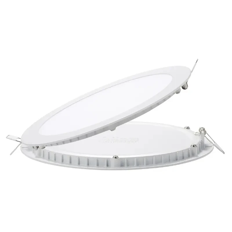China Factory Wholesale No Flicker Recessed 100-270V 3W/6W/9W/12W/15W/18w/24W Ultra Slim LED Square/Round Panel Light