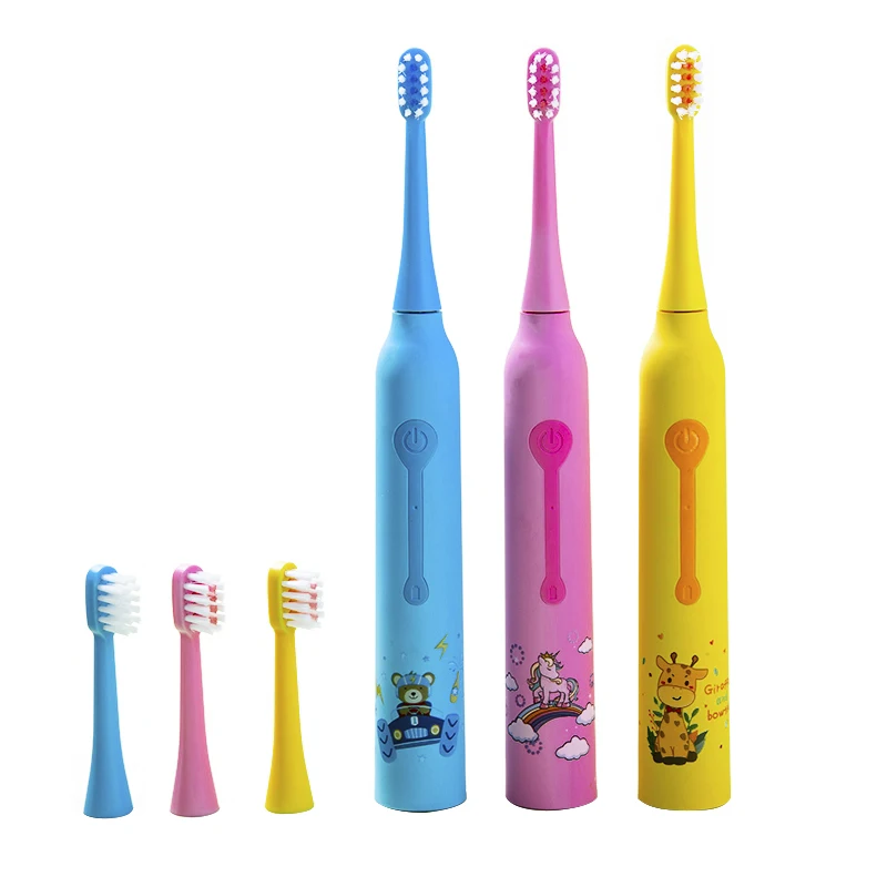  Wholesale soft silicone sonic automatic rechargeable kids electric