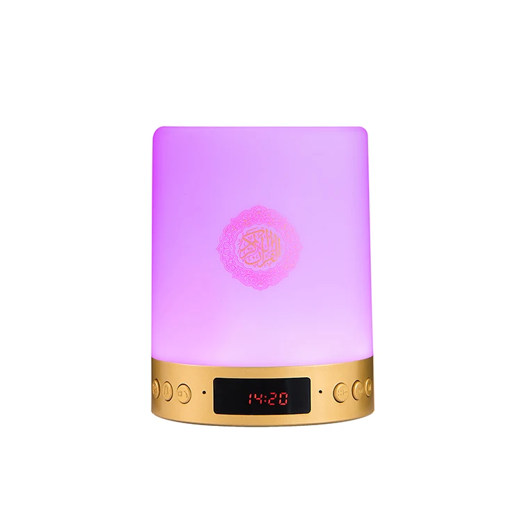 Factory Price High Quality islamic gifts azan alarm clock quran players with remote control