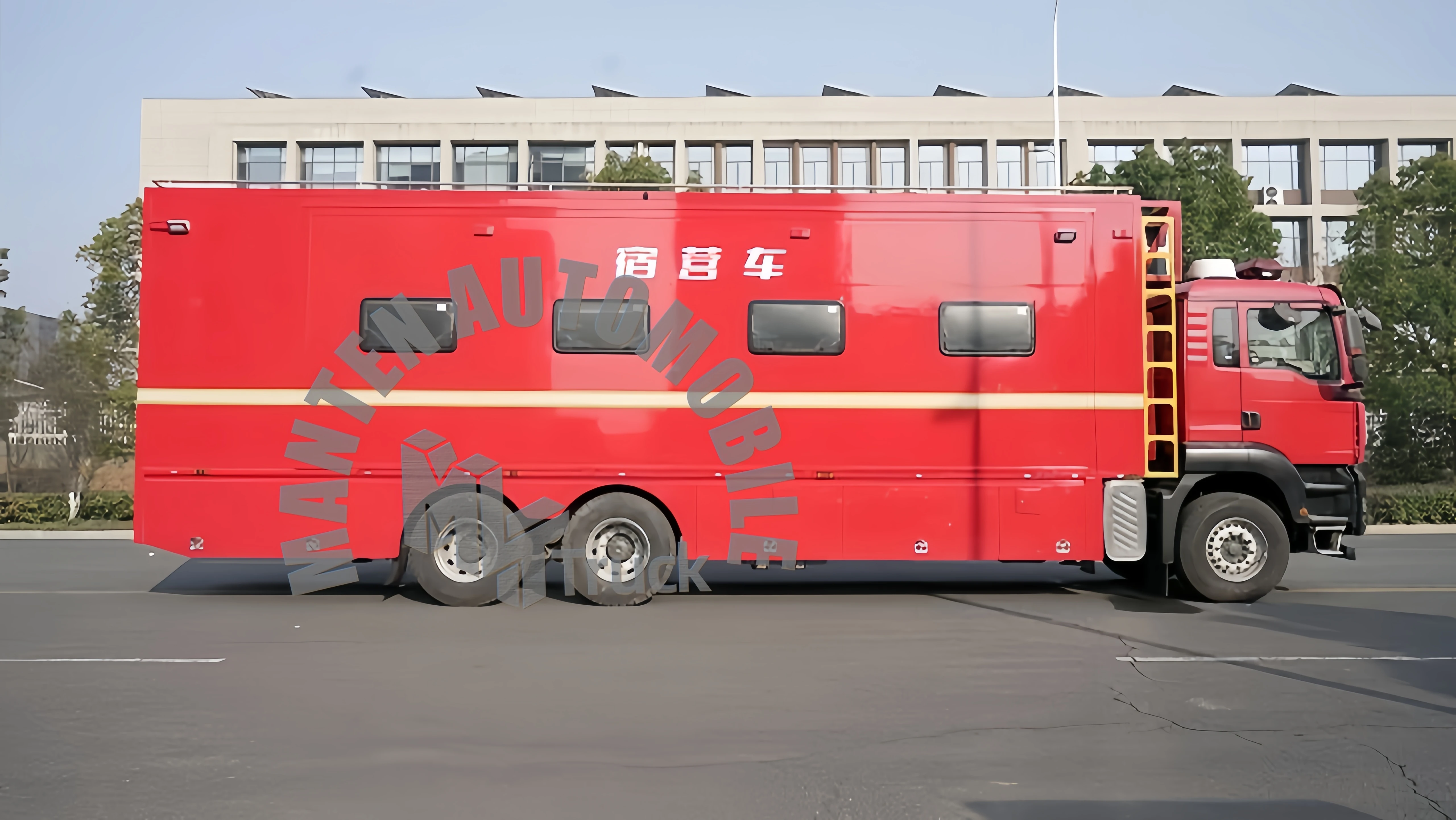 Хорошее Качество HOWO роскошный RV 6*4 6x4 мини LHD RHD Van Mobile Camper
