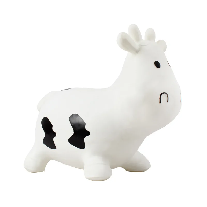 
Customized size & design plastic hopping inflatable Cow jumping animal toy 