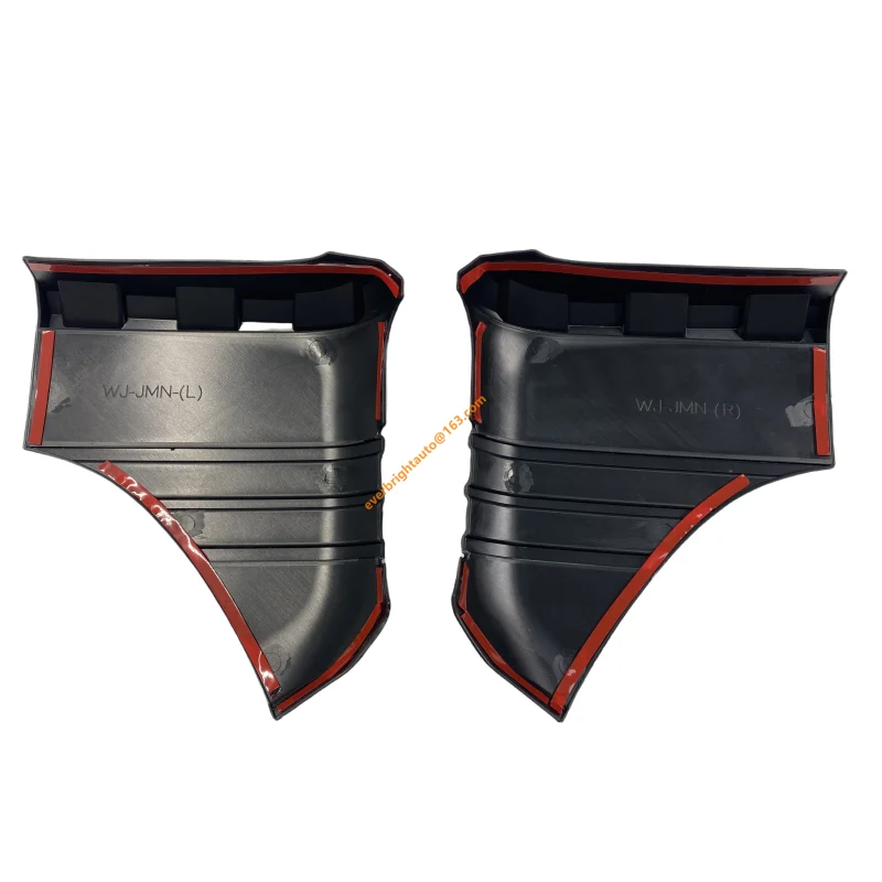 Jimny Trim Jimny JB74  2019 2023 2024 3/5 Door Corner Guard Side F R 4PCS/ SET Matte Black PP Tape On Accessories Injection