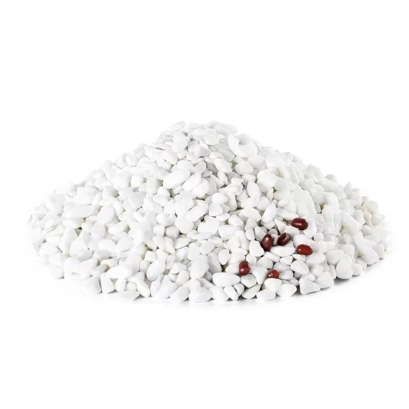 
2021 popular colored flat pebbles Natural stone paving Decorative high polished pebbles 