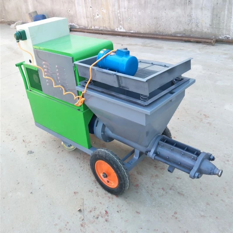 Best Sale Products Wall Cement Mortar Rendering Plaster Spray Machine