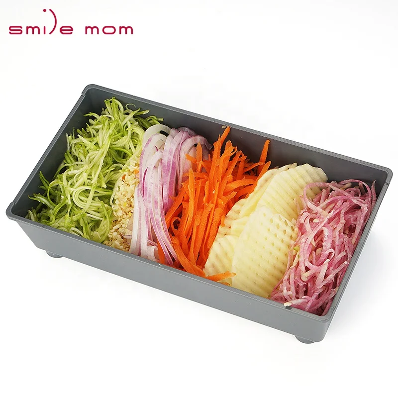 Кухонная овощерезка Smile mom регулируемая терка слайсер профессиональная