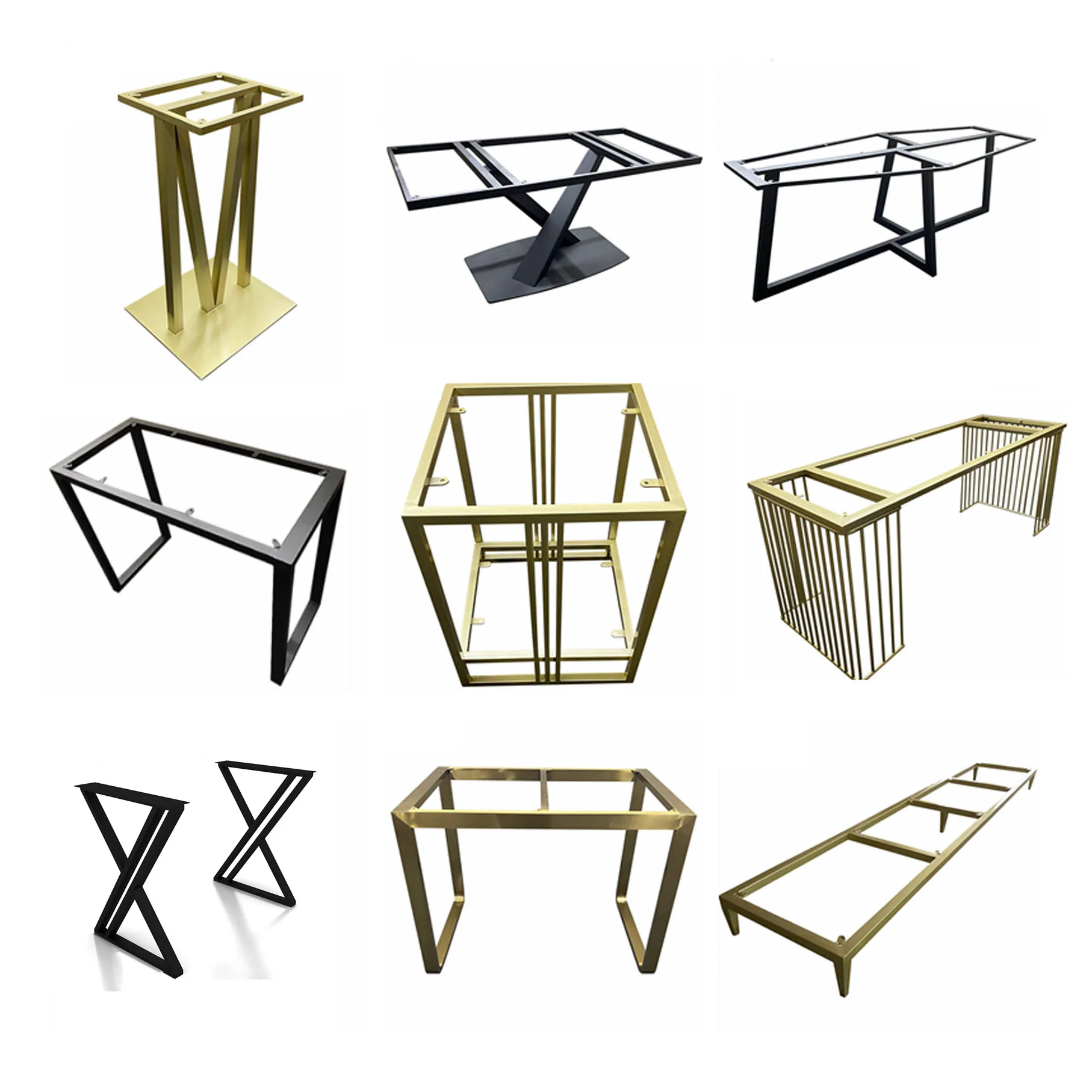 Durable Coffee Table Bench Legs Cast Iron Bench Dining Furniture Bench feet For Coffee Table