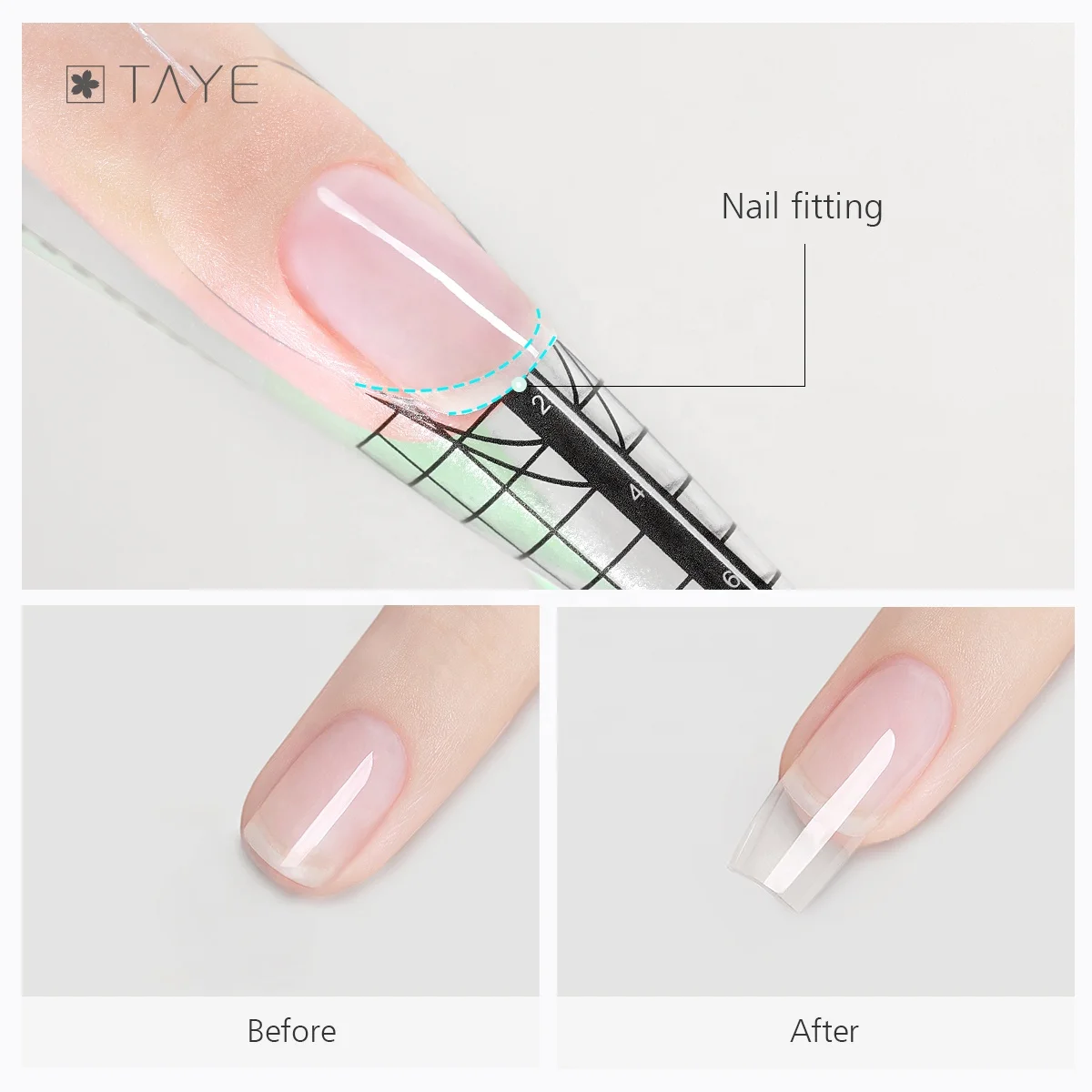 High Quality Promotion New Product Extension Gel Nail Art Form
