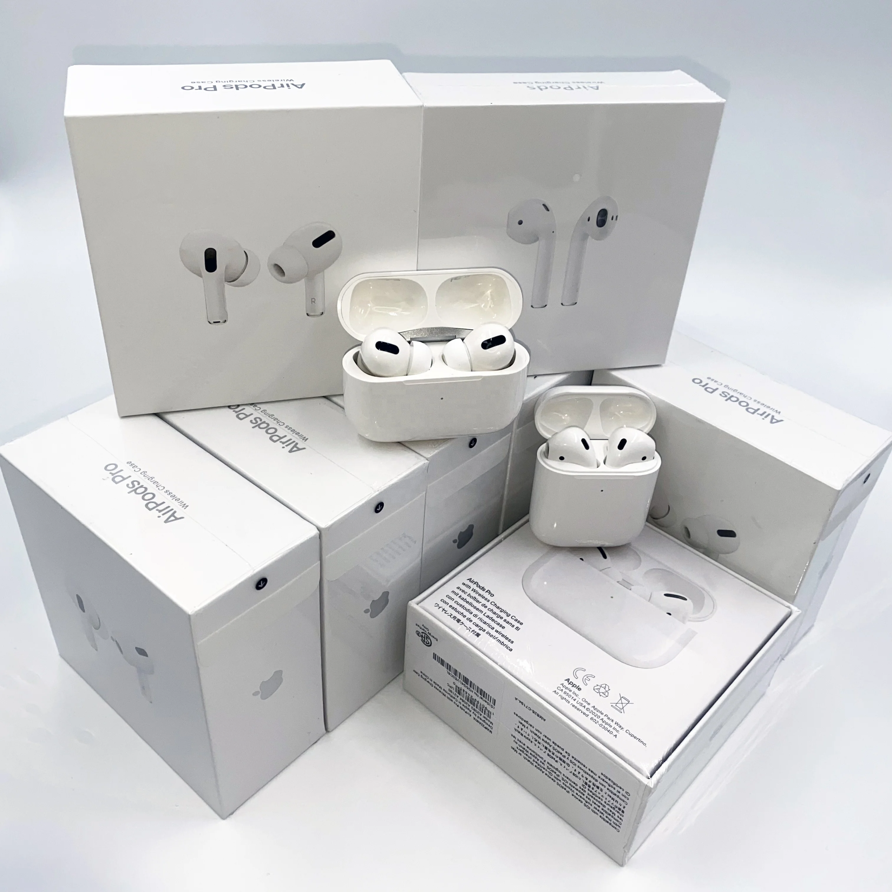 Us  EU Warehouse Anc Air Gen 2 3 2nd 3rd Generation  Original 1:1 Tws Wireless Headphone Earphone appling airpodding Pro