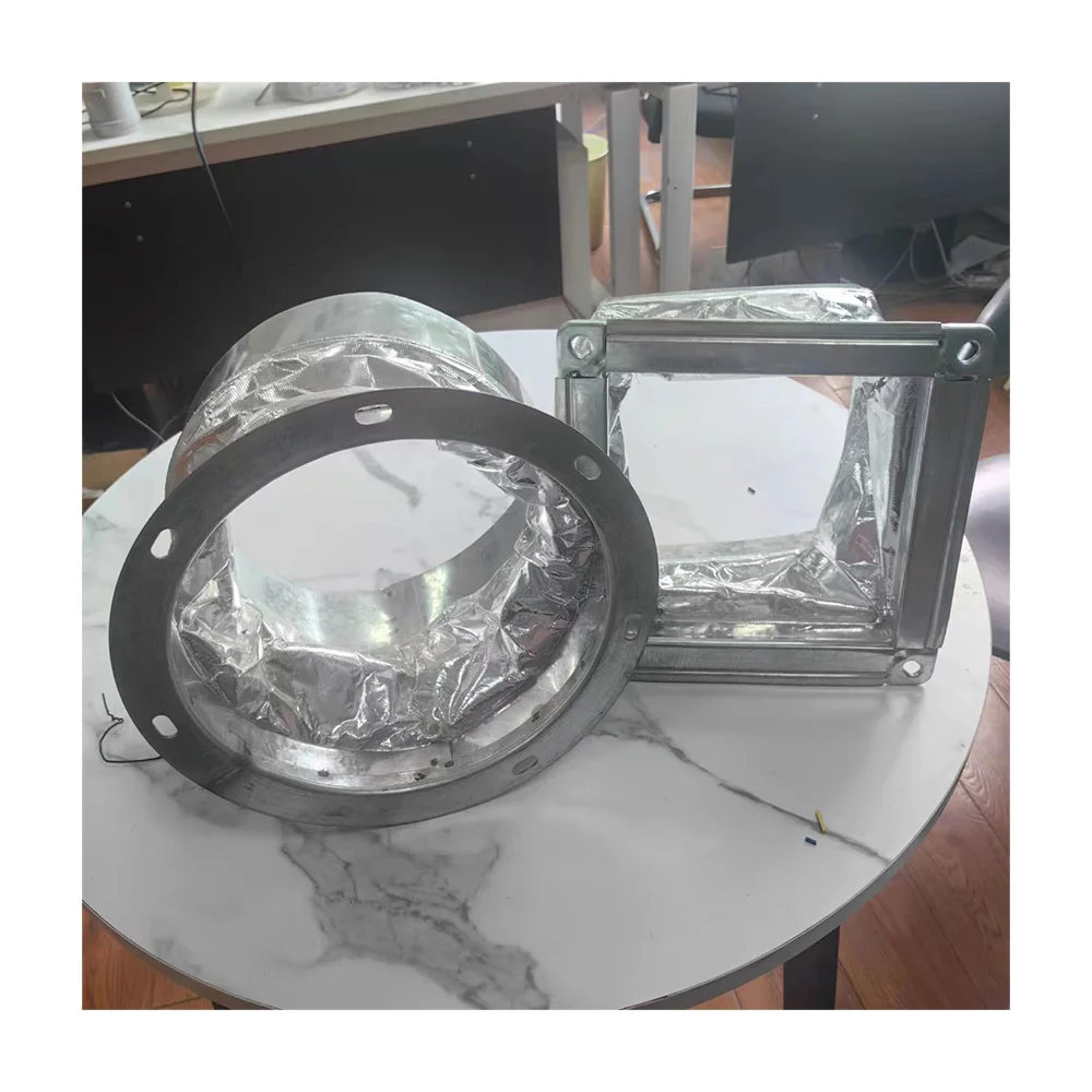 Duct Connectors High Temperature Resistant Air Condition Duct Polyester Flexible Hose Pipe Connector