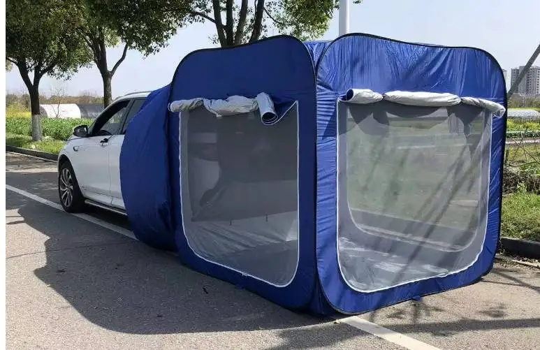 Уличная снаряжение портативная складная Подключаемая задняя дверь навес для кемпинга автомобильная палатка тент внедорожника