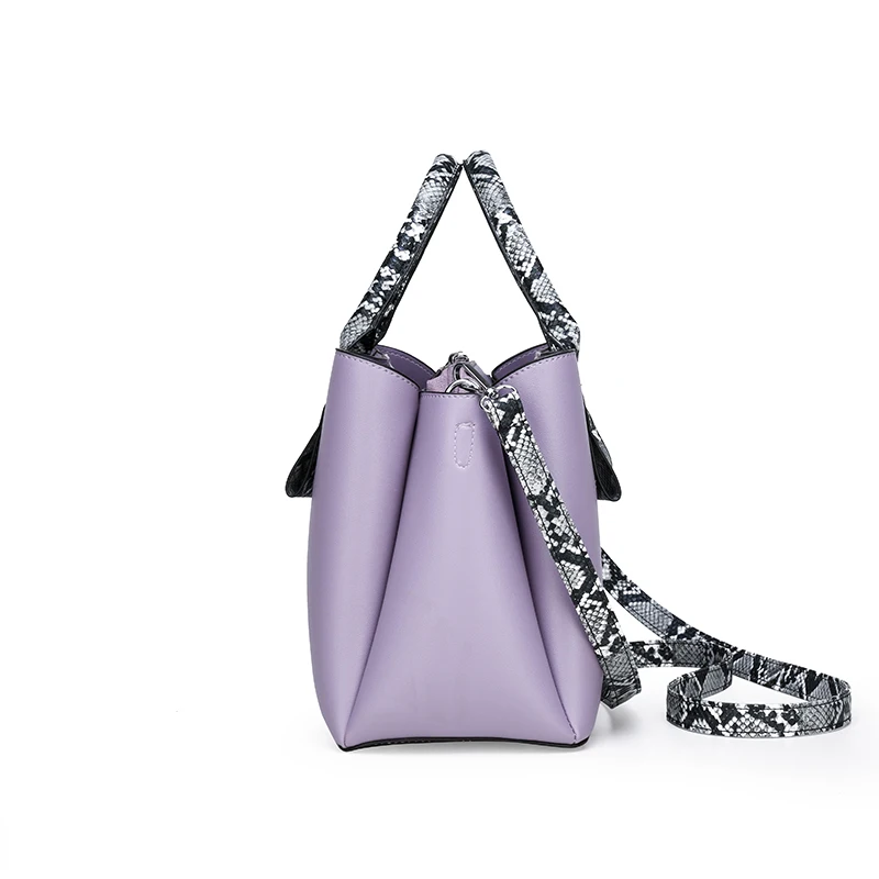 2022 New Style Factory Custom Luxury Handbags 2 In 1 Set Brand Women Hand Bag Wholesale Pu Leather Handbags Set for Women