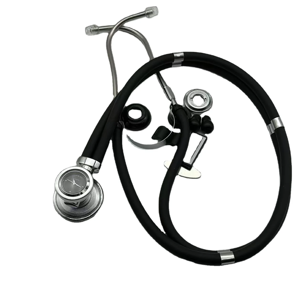 Doctors Nurse Professional Cardiology Stethoscope Stethoscope with Clock