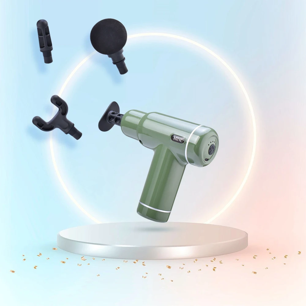 Wholesale electric impulse massager gun deep tissue muscle mini massage gun machine