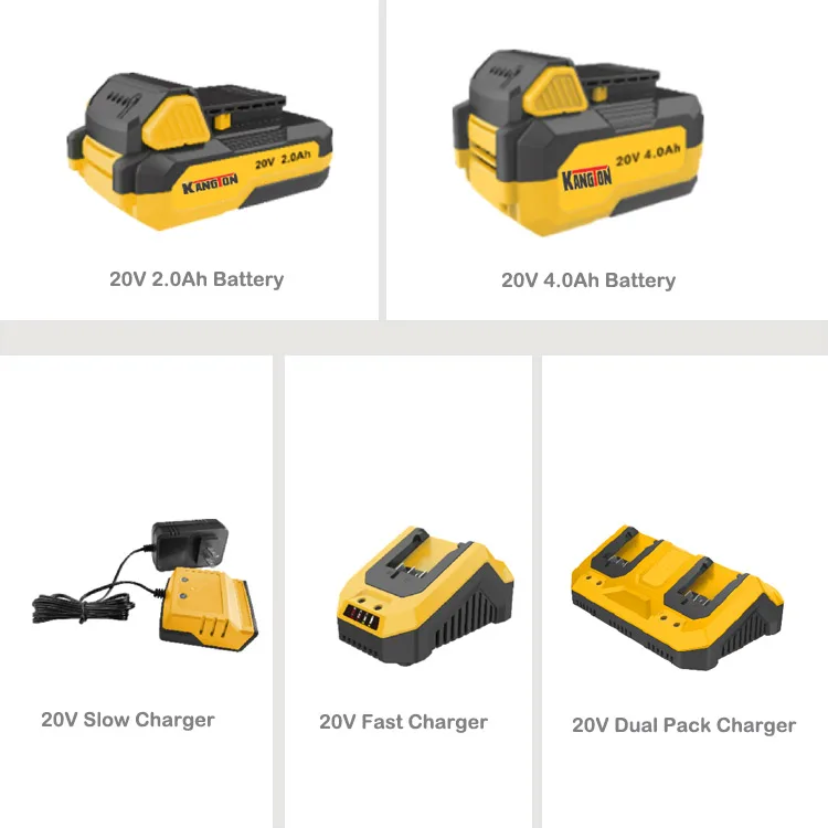 20V cordless rotary sander with dust self-collection electric sander with dust port