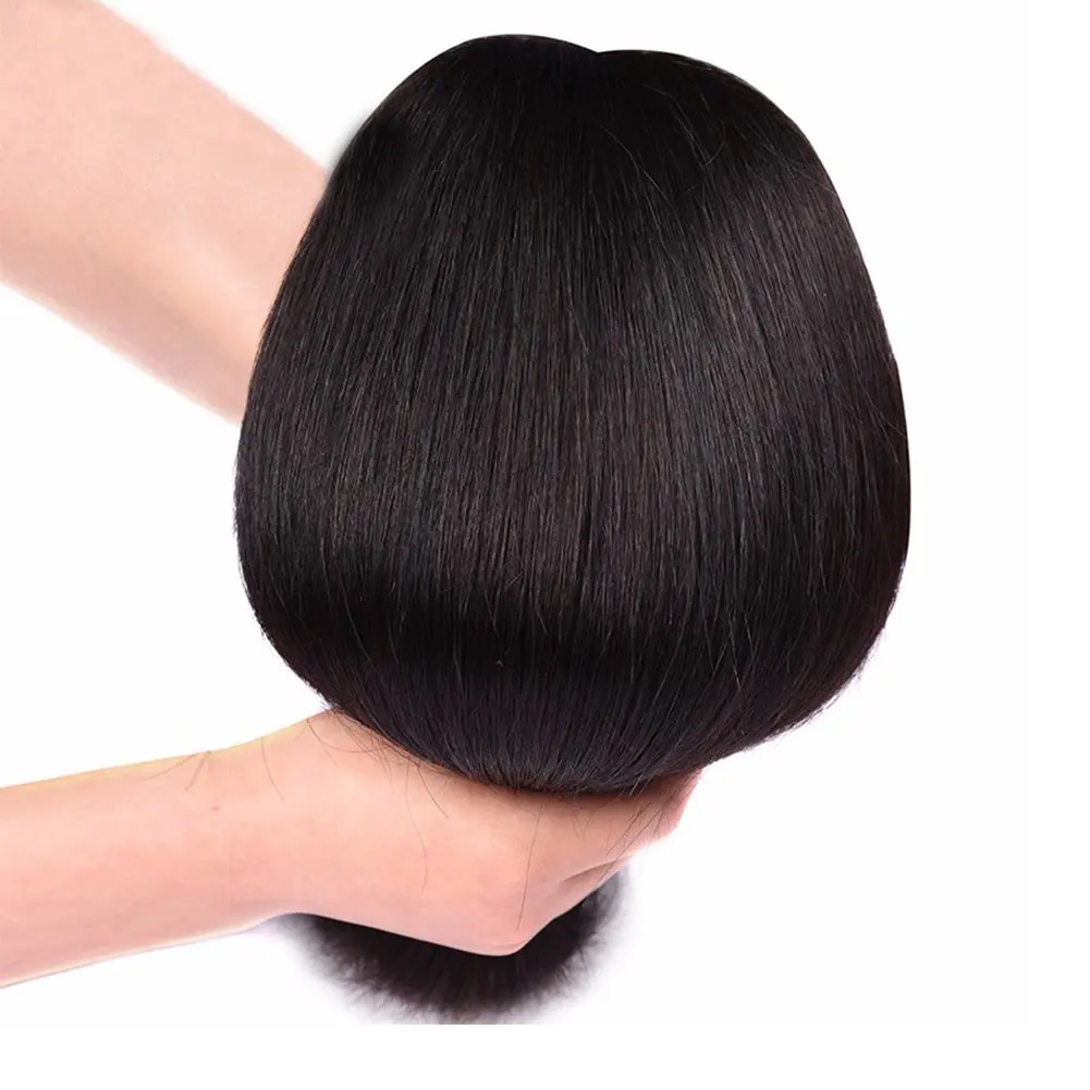 Excellent for free 12a cuticle aligned raw virgin unice hair bundles with closure