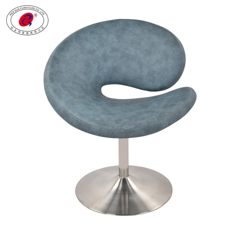 Factory Supplying Stainless Steel  Modern Leather Mini High Leisure Chair Stool For Dining