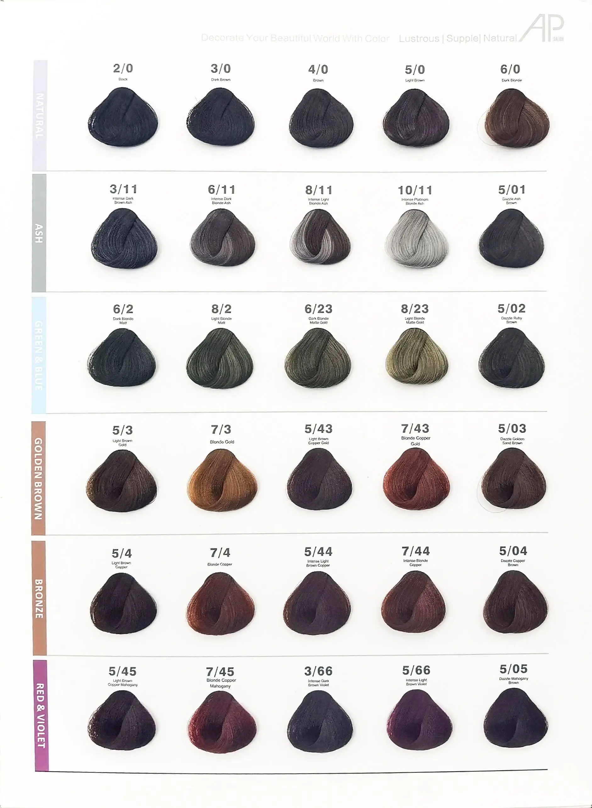 Wholesale Salon Professional Ammonia Free 100% Gray Hair Coverage AP Private Label Permanent Hair Color