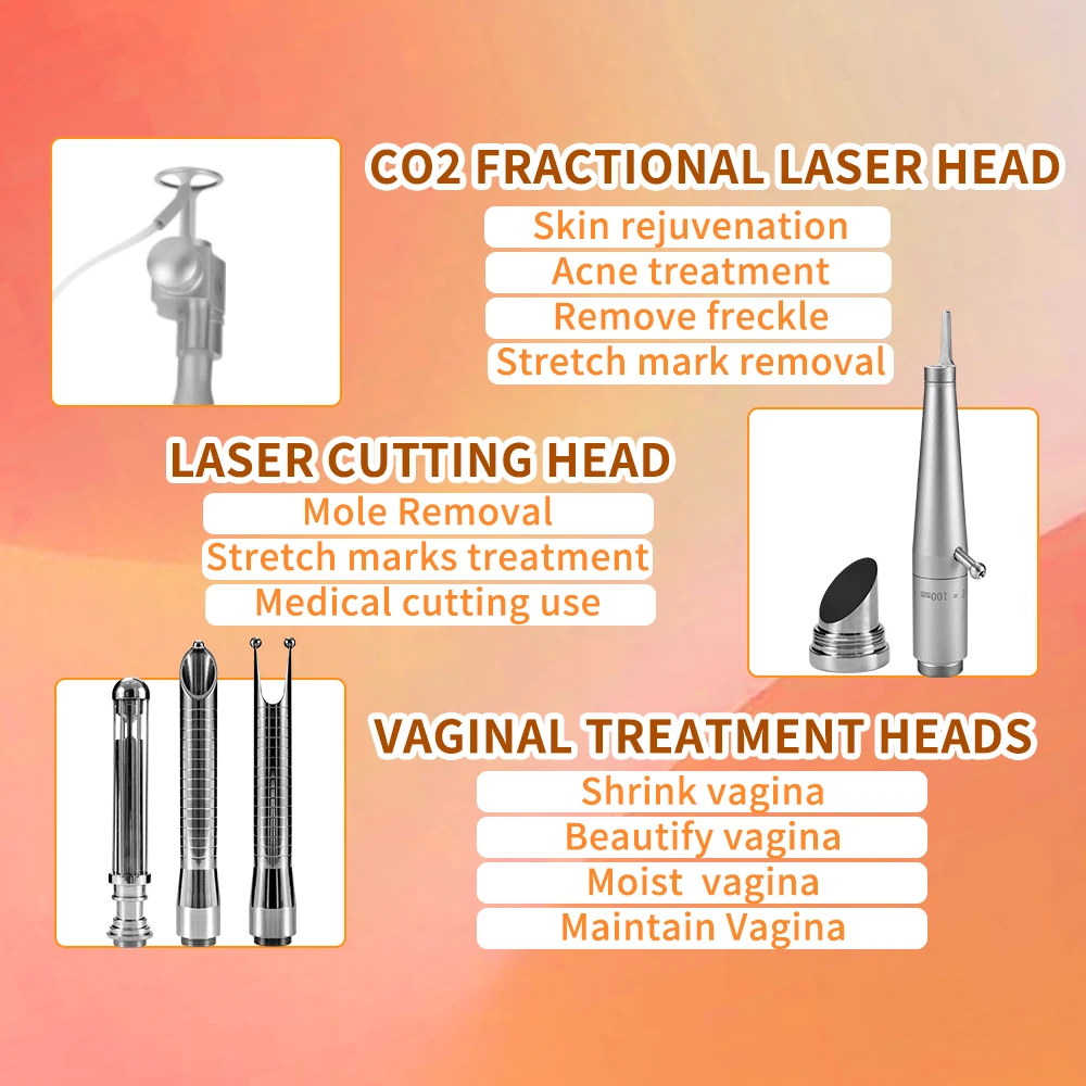 Huanshi Dermatology Laser CO2 Fractional Laser high quality and best price fractional c02 laser machine for vaginal tightening